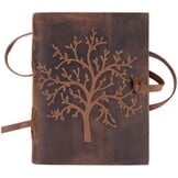 Leren Notitieboek 'Tree of Life' DIN A5 - 30% Korting!