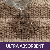 DEXI Chenille Badmat 50x80cm Beige - 30% Korting!