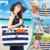 Grote Strandtas 55L - Waterdicht & Sandproof - 35% Korting!