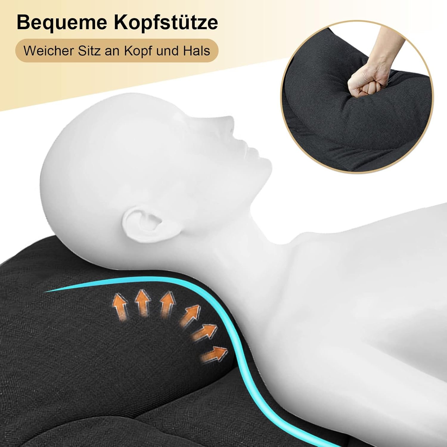 Campingbed Inklapbaar - Aluminium Zwart - 30% Korting