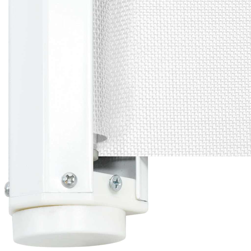 vidaXL Huisdierenhek uittrekbaar 102,5x125cm Wit - 35% Korting