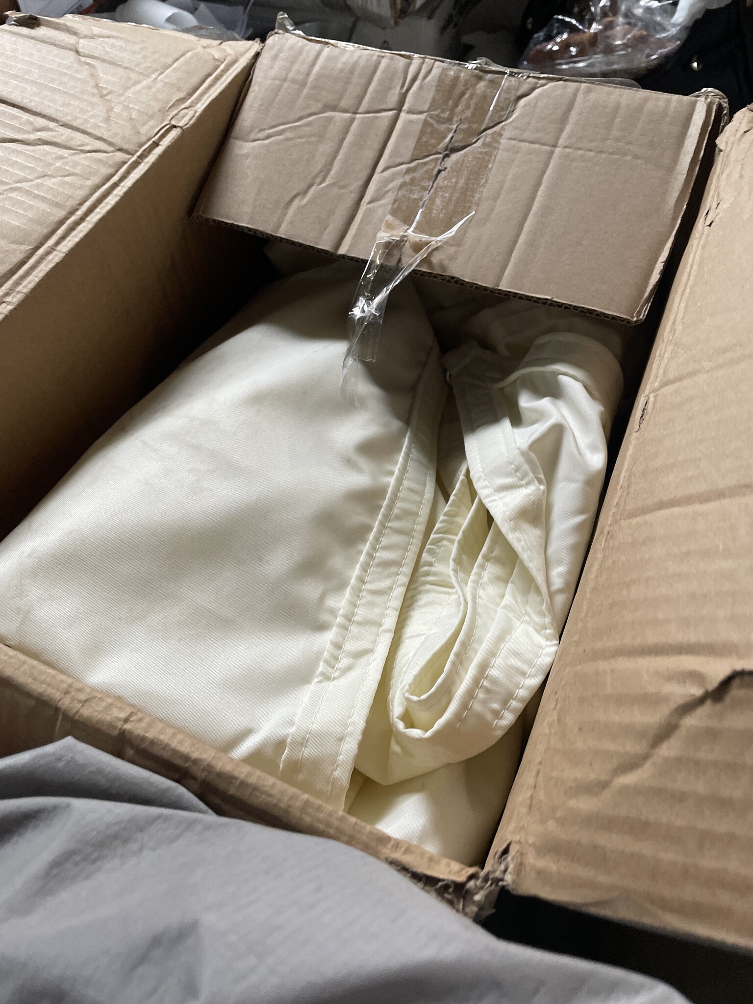 COOL AREA Zonnezeil 4x5m Rechthoekig Wit 55% Korting