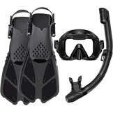 Snorkelset Volwassenen met Zwemvliezen - 30% Korting