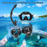 Snorkelset Volwassenen met Zwemvliezen - 30% Korting