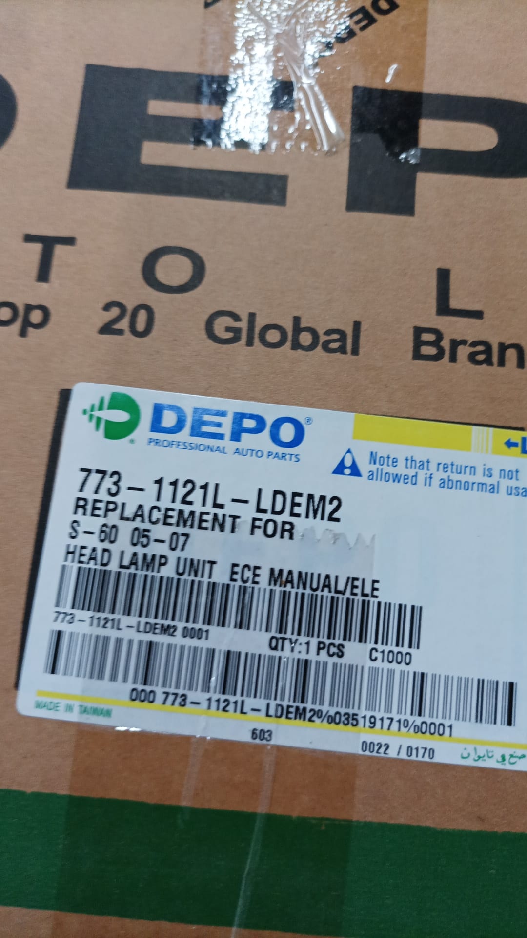 Koplamp Links Volvo S60 I - 40% Korting