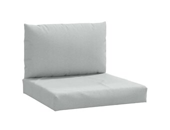 vidaXL Palletkussens Gemêleerd Lichtgrijs - 55% Korting!