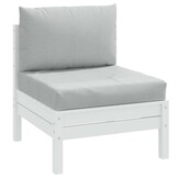 vidaXL Palletkussens Gemêleerd Lichtgrijs - 55% Korting!