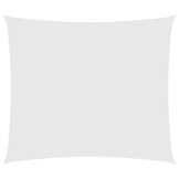 vidaXL Zonnescherm 2,5x3m Rechthoekig Wit - 65% Korting!