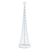 vidaXL LED Kerstboom (250cm) met 290 Koudwitte LED's - 76% Korting!