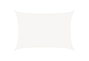 vidaXL Zonnezeil 5x7m HDPE Wit - 65% Korting