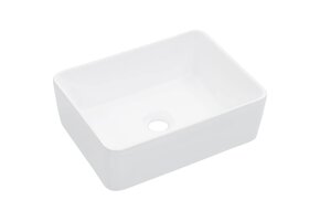 VidaXL Wastafel Keramiek Wit 40x30x13 cm - 42% Korting!