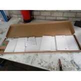 vidaXL Monitorstandaard Grenenhout (wit) - 64% KORTING!