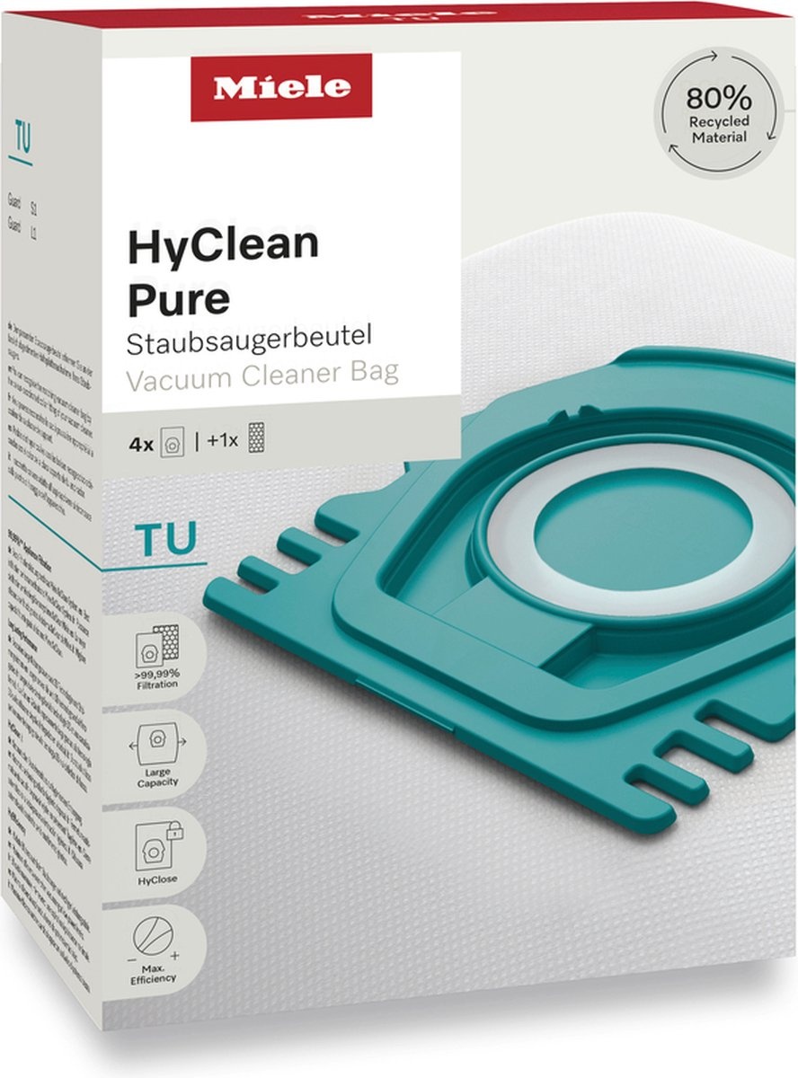 Miele HyClean Pure Stofzuigerzakken - Guard S1/L1 - 42% korting!