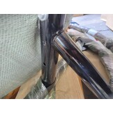 Geretourneerde Hangstoel Ei Stoel met Frame - Grijs (60% korting)