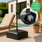 Parasolstandaard met Wielen - 30% Korting