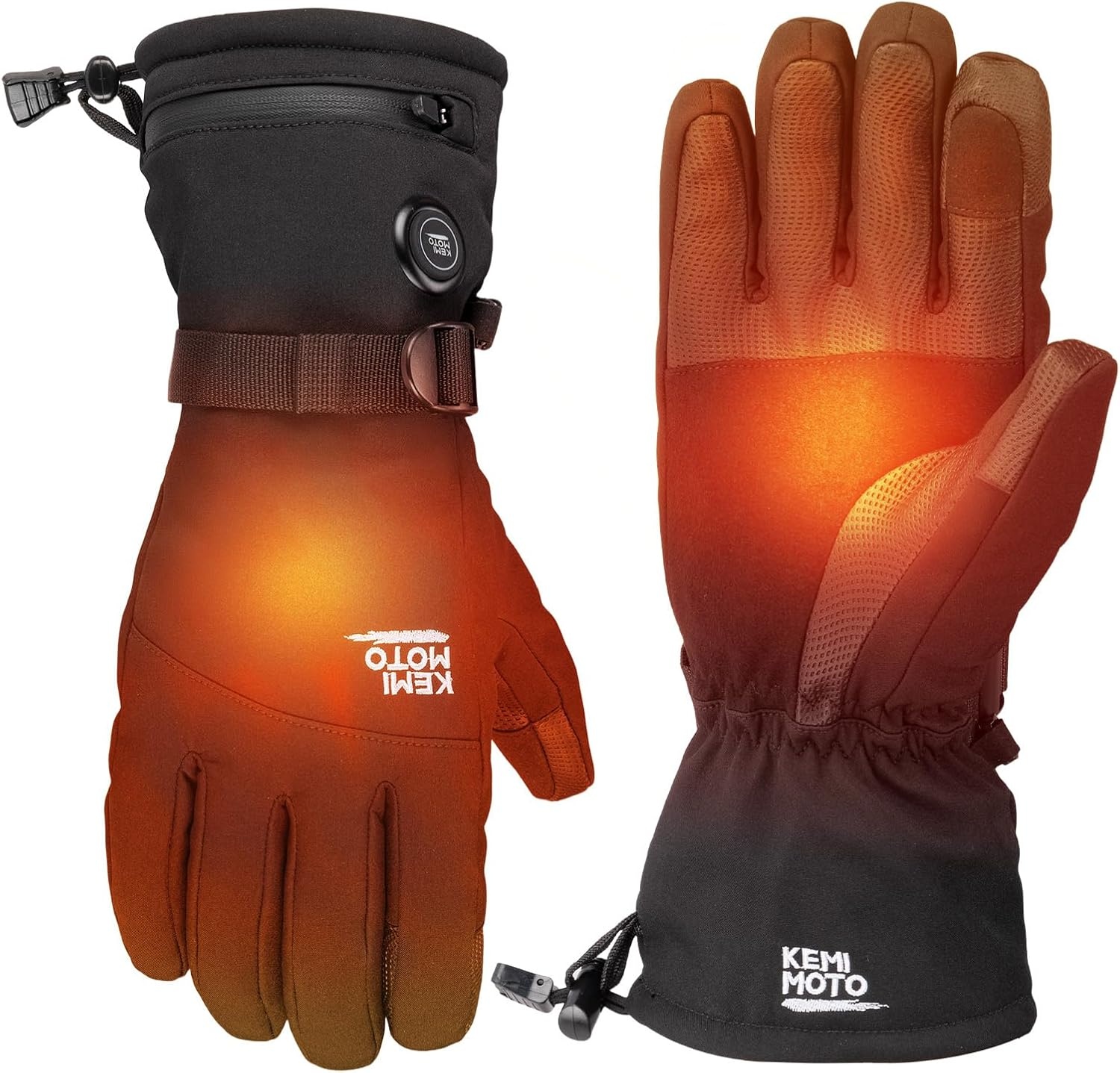 KEMIMOTO Verwarmbare Handschoenen - 2500 mAh Accu - 30% Korting!