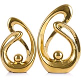 XMGZQ Gouden Decor Accent | Porselein Abstract Beeld | 30% Korting