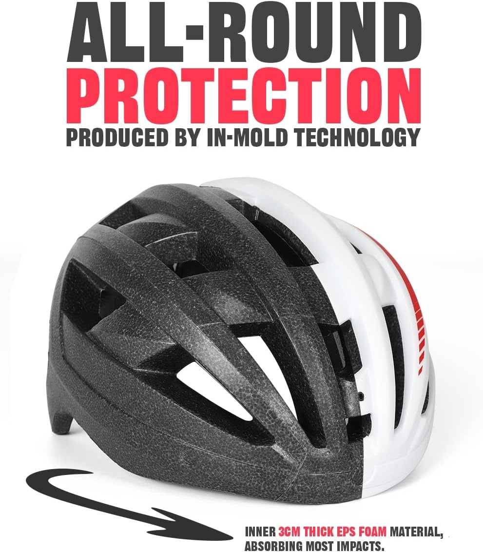 VICTGOAL Fietshelm met Magneet Vizier | 30% Korting