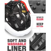 VICTGOAL Fietshelm met Magneet Vizier | 30% Korting