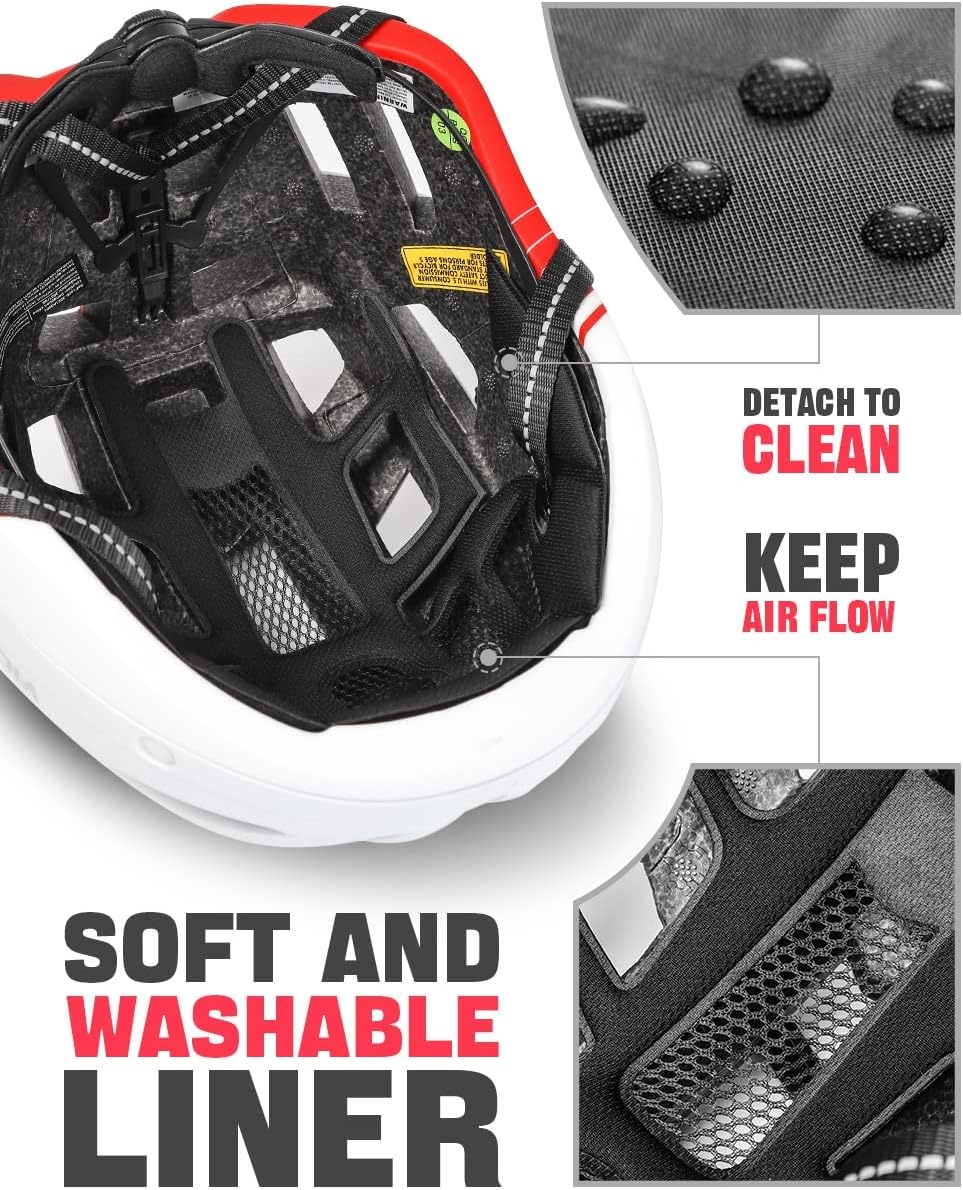 VICTGOAL Fietshelm met Magneet Vizier | 30% Korting