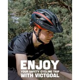 VICTGOAL Fietshelm met Magneet Vizier | 30% Korting