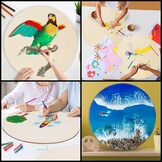 Belle Vous Houten Cirkels 60cm (2 st.) - 30% Korting - DIY Projecten