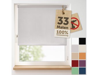 Blumtal Verduisteringsrolgordijn Grijs 70x130cm - 30% Korting