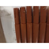 vidaXL Windscherm 5-panelen Taupe (600x160cm) - 55% Korting!