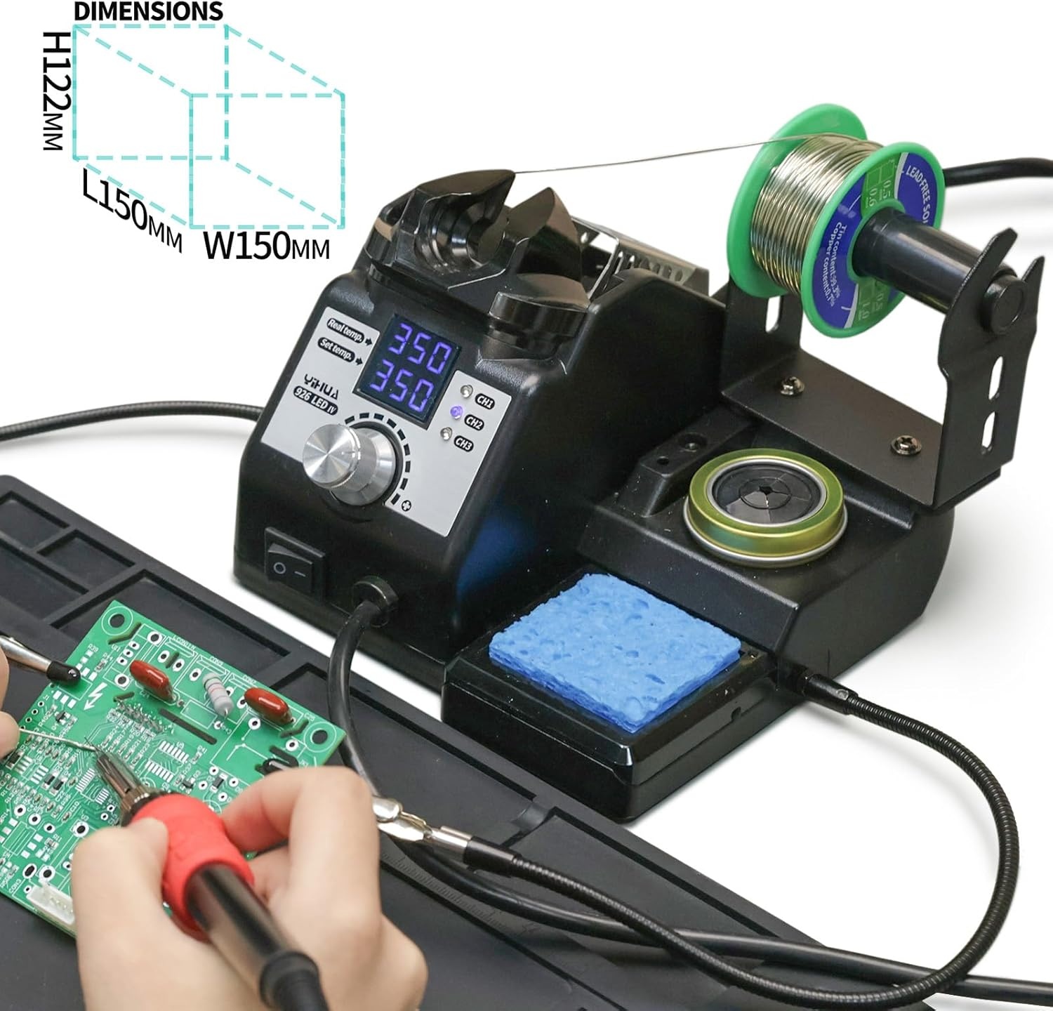 YIHUA 926LED-IV EVO 110W Soldeerstation Set - Nu 30% Korting!