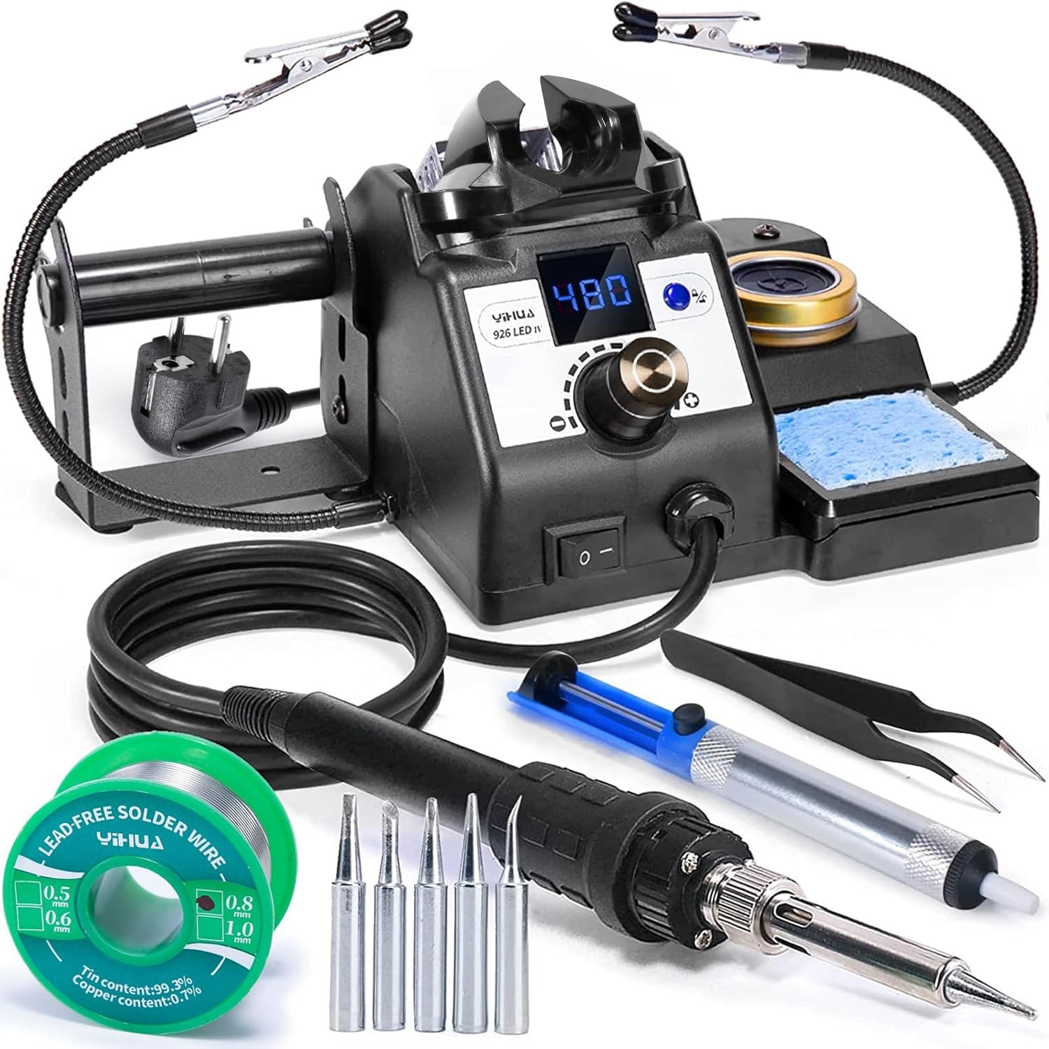 YIHUA 926LED-IV EVO 110W Soldeerstation Set - Nu 30% Korting!