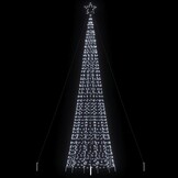 vidaXL LED-kerstboom 500 cm, 1534 LEDs koud wit - 35% KORTING!