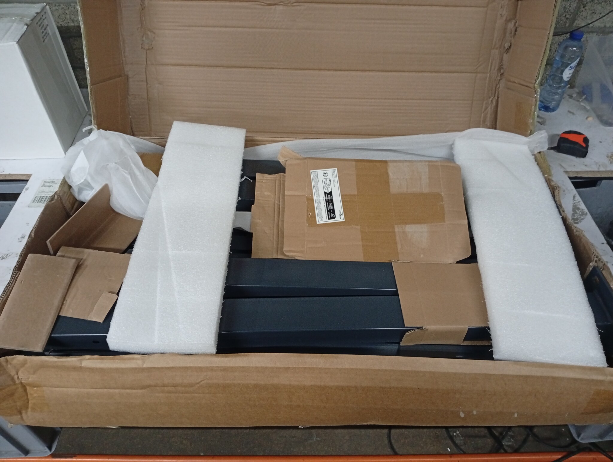 vidaXL Poort 105x155cm Staal Antraciet | Nu 60% Korting!