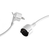 MutecPower 5m Verlengsnoer Wit - 30% Korting