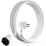 MutecPower 5m Verlengsnoer Wit - 30% Korting