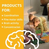 ORTOTO Coördinatiespel | In elkaar grijpende Speelmat | 40% Korting