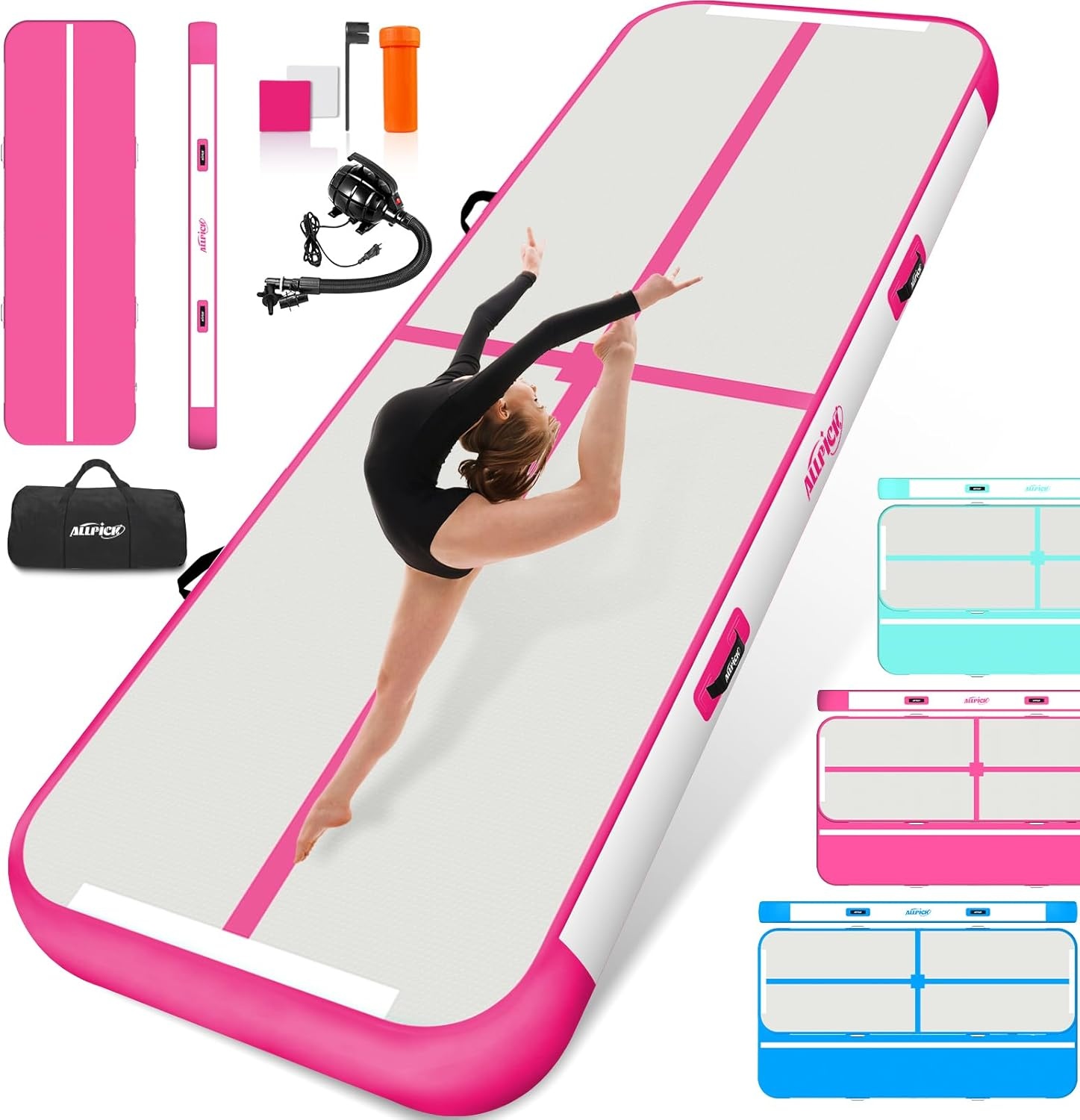 ALLPICK Gym Mat 75cm - 30% Korting! Ideaal voor Gym, Yoga & Tumbling