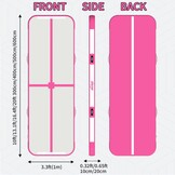 ALLPICK Gym Mat 75cm - 30% Korting! Ideaal voor Gym, Yoga & Tumbling