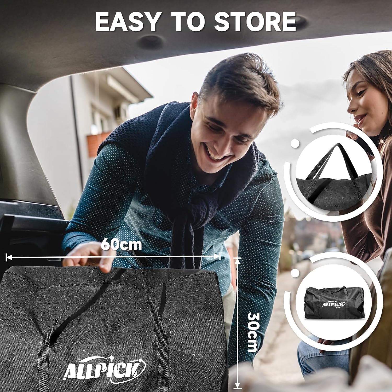 ALLPICK Gym Mat 75cm - 30% Korting! Ideaal voor Gym, Yoga & Tumbling