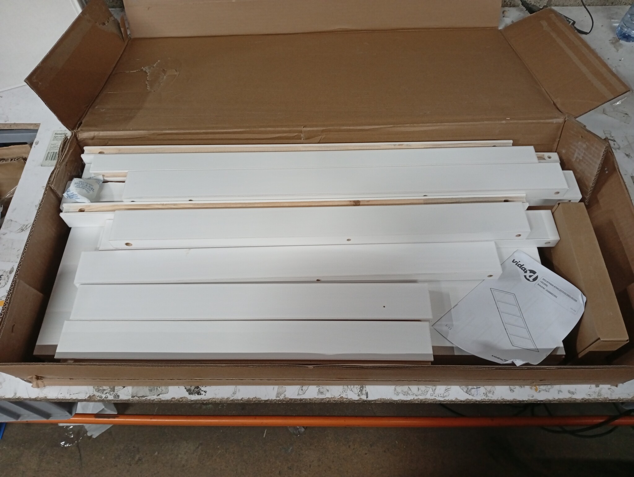 vidaXL Schuifdeur Wit 90x208cm Massief Grenenhout | 60% Korting!