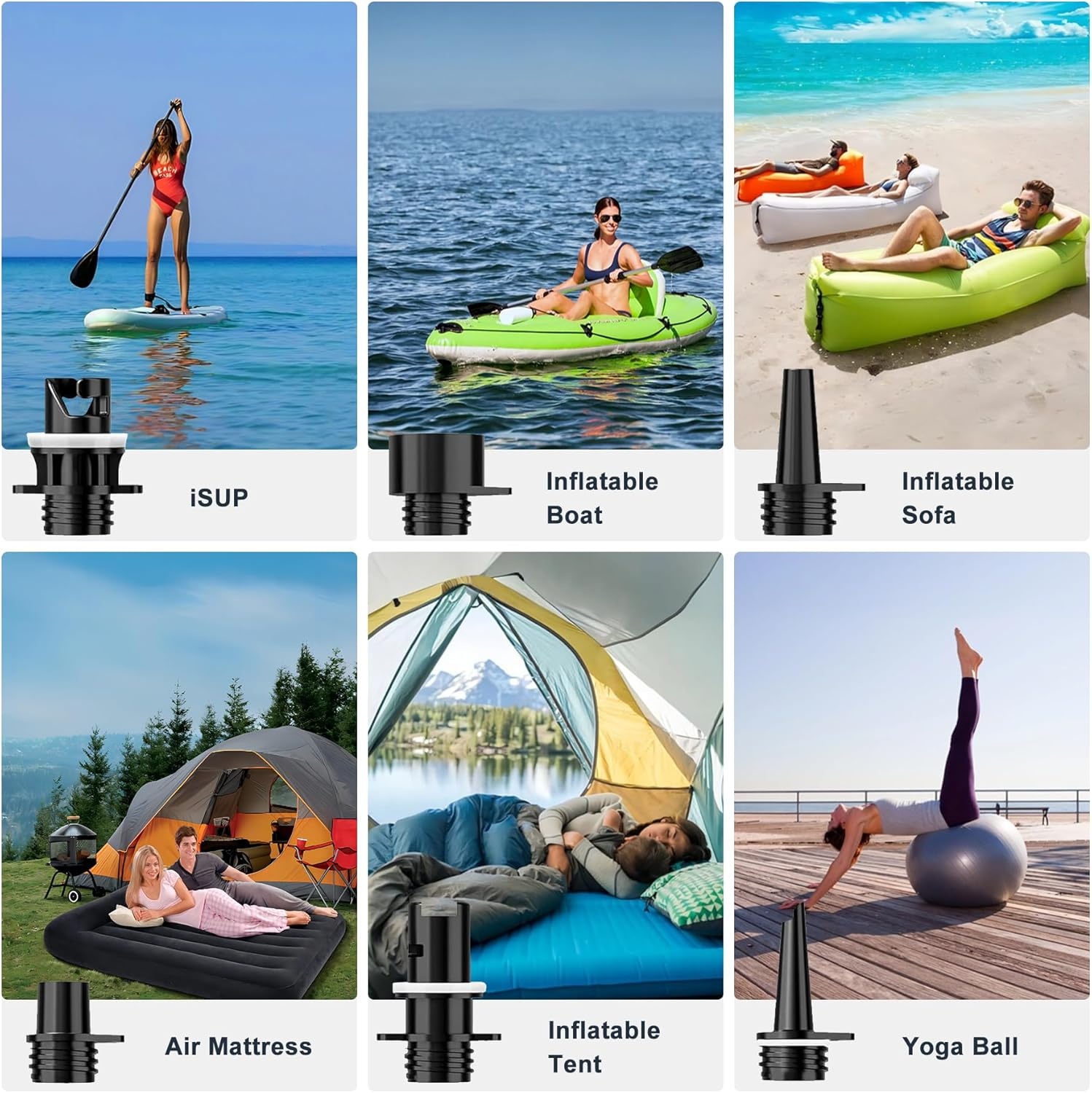 Elektrische SUP Pomp - 20 PSI, Draagbaar & Veelzijdig - 30% Korting