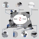 NIUXX Wasmachinebasis met Wielen - 35% Korting!
