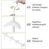 Handtashouder (2 stuks) - 360° Draaibaar & Ruimtebesparend - Nu met 35% Korting!