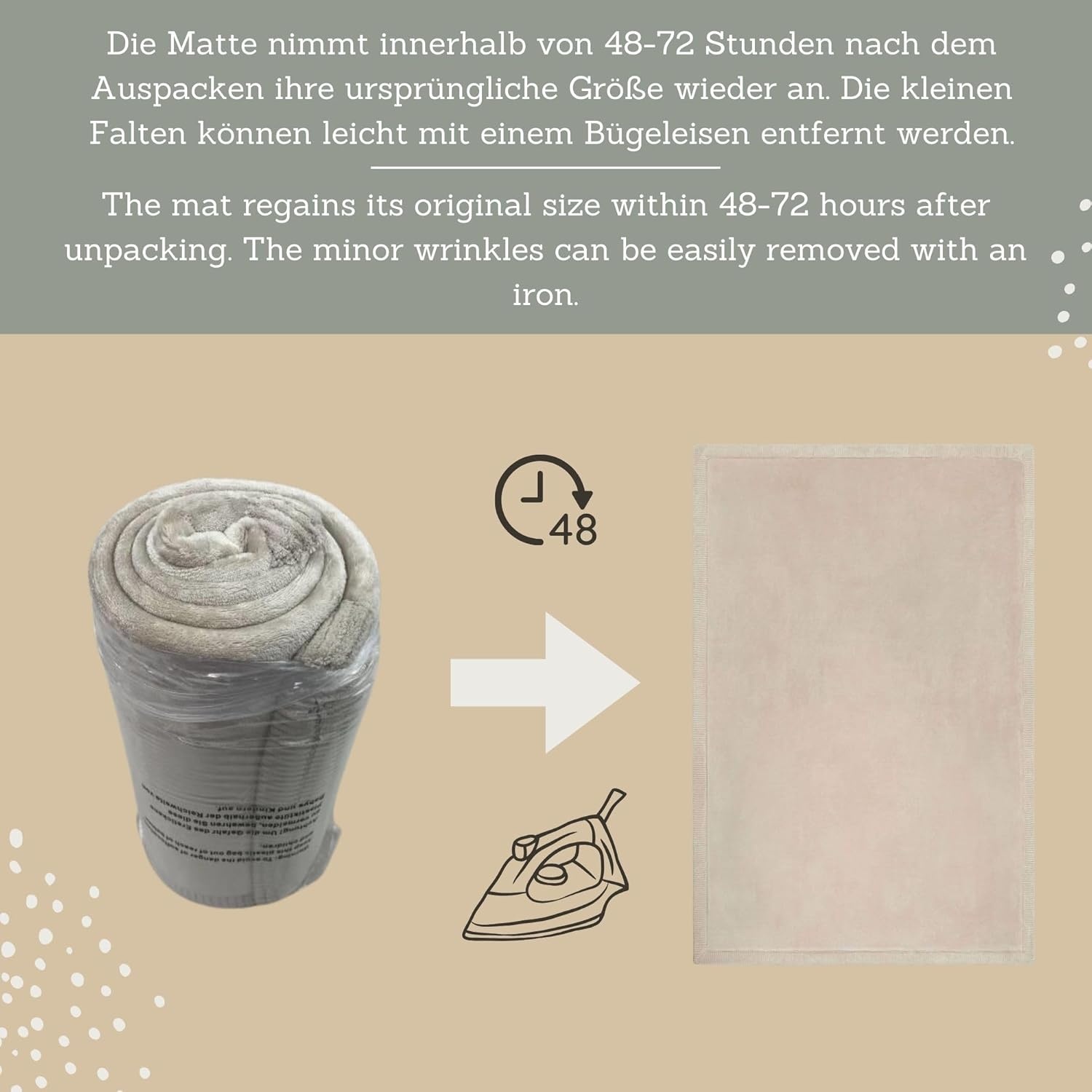 Cloud Soft Speelmat Baby Beige 200x150x2.5cm - 35% Korting!