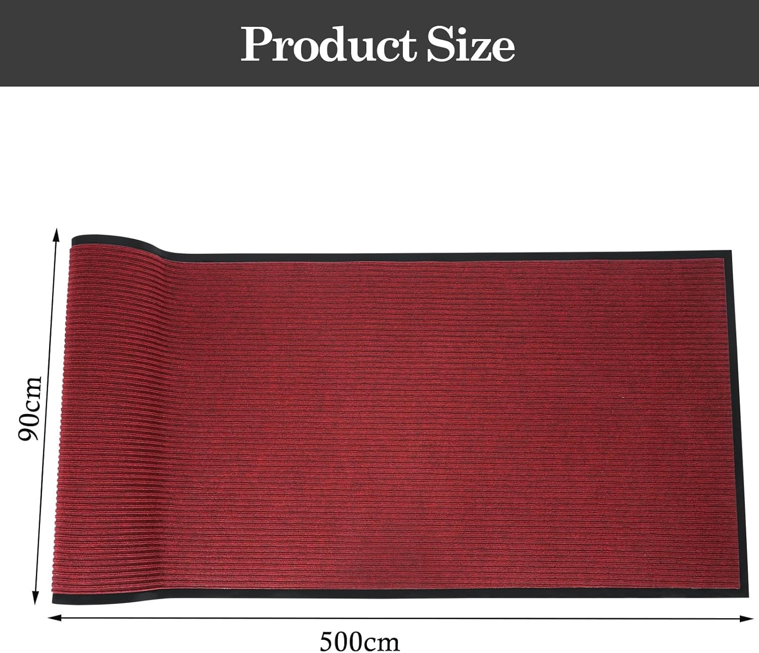 Geretourneerde Tapijtloper Gang - Antislip 90x500cm - 30% Korting!