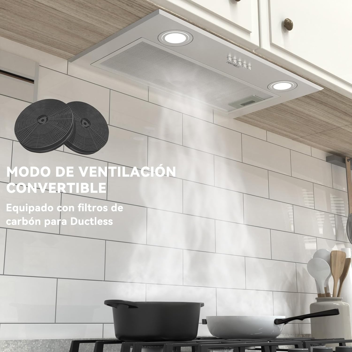 Hermitlux Afzuigkap 52cm - 750m³/u - A-Label - 30% Korting!