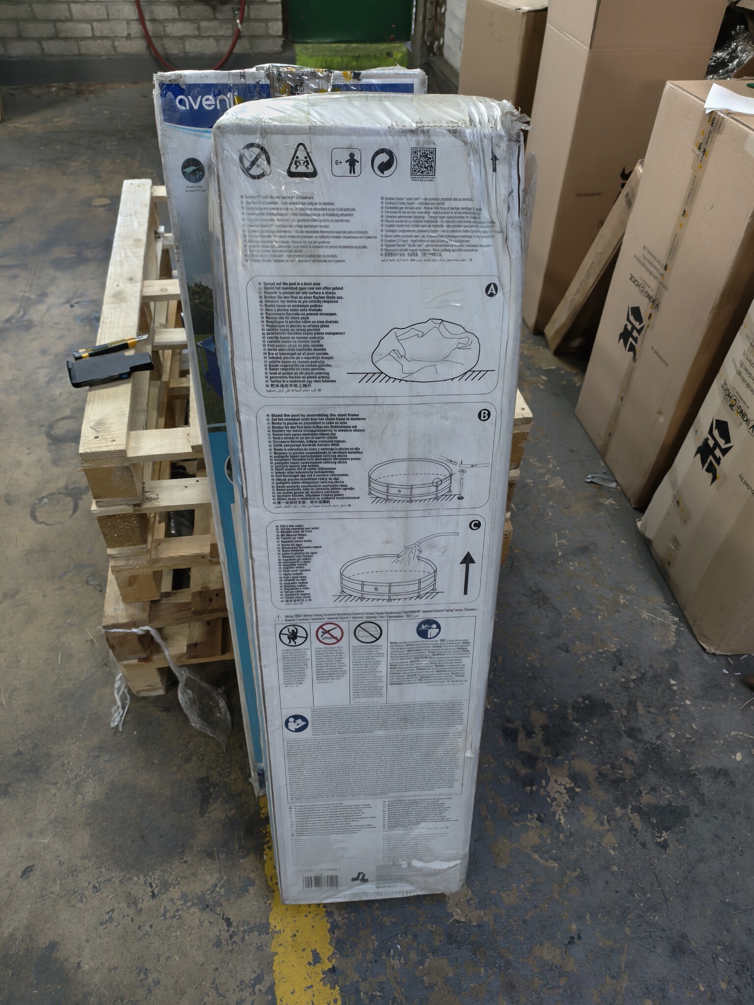 Avenli opzetzwembad 366x76cm - Compleet met pomp | 40% Korting!