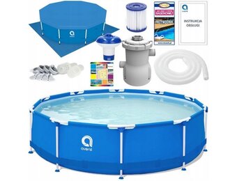 Avenli Opzetzwembad 366x76 cm - 6.125L - Complete Set - 40% Korting