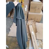 Balkonparasol Grijs 240 cm met Zwengel - 55% Korting!