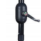 Balkonparasol Grijs 240 cm met Zwengel - 55% Korting!