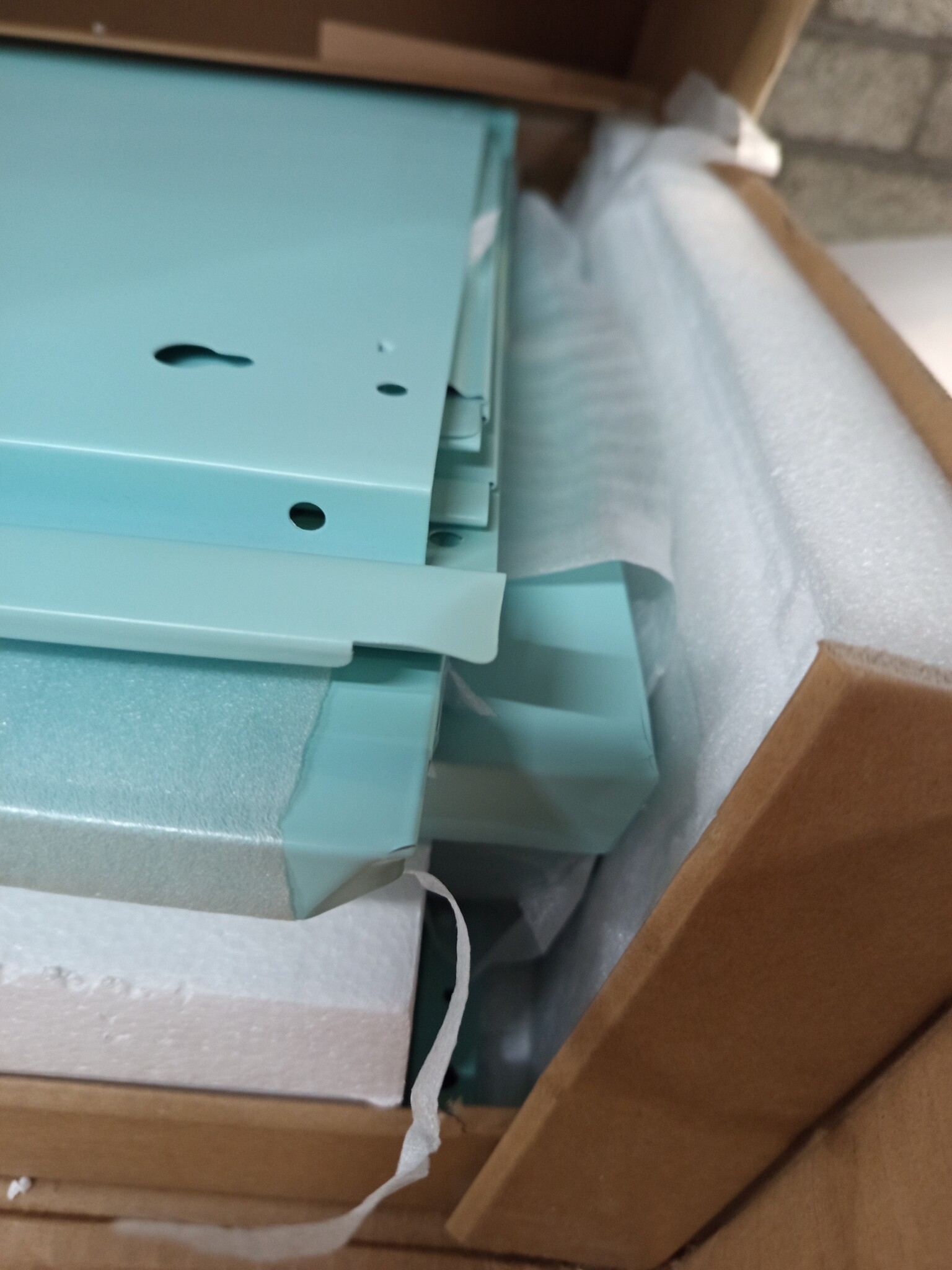 vidaXL Ladekast Staal Mint - 80x35x101,5 cm | 60% Korting